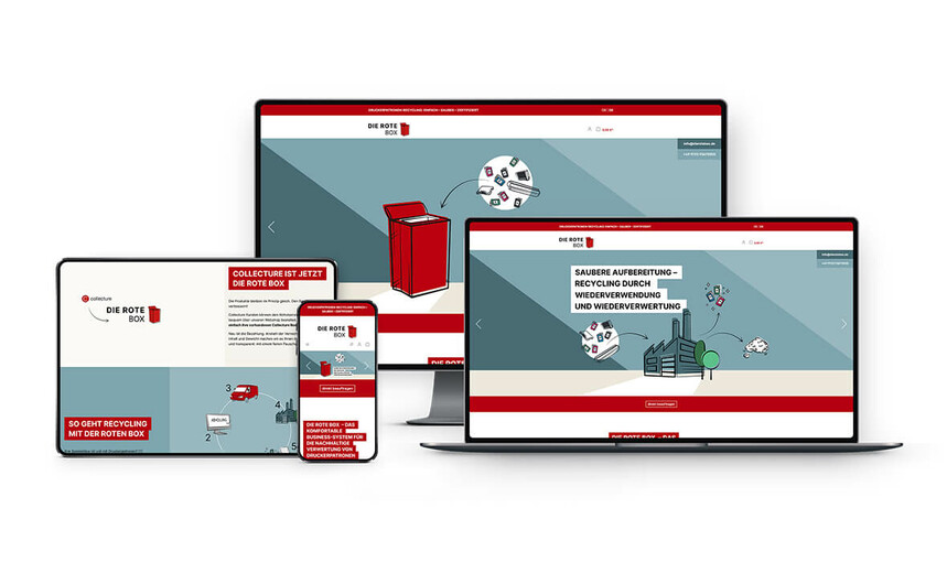 Die Rote Box - Webshop & Marketing | icue medien